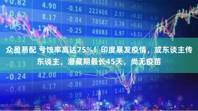 众盈易配 亏蚀率高达75%！印度暴发疫情，或东谈主传东谈主，潜藏期最长45天，尚无疫苗