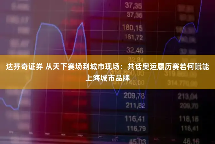 达芬奇证券 从天下赛场到城市现场：共话奥运履历赛若何赋能上海城市品牌