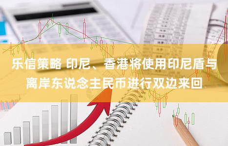 乐信策略 印尼、香港将使用印尼盾与离岸东说念主民币进行双边来回